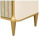 Regent Square Light Champagne 4 Door Sideboard