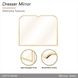 Scotts Square Light Champagne Rectangular Wall Mirror