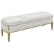 Scotts Square Cornsilk Upholstered 56" Accent Bench
