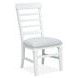 Harborwick White Upholstered Side Chair Set of 2