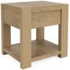Davie Pale Oak Rectangular End Table