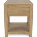 Davie Pale Oak Rectangular End Table
