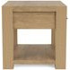 Davie Pale Oak Rectangular Occassional Table Set