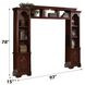 Hercules Cherry Entertainment Center with Light Function