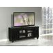 Ferla Black Entertainment Center with Light Function