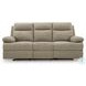 Tarrant Mocha Reclining Living Room Set with Drop Down Table