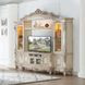 Gorsedd Golden Ivory 117" Entertainment Center with LED