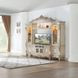 Gorsedd Golden Ivory 117" Entertainment Center with LED