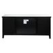 Noralie Silver 59" TV Stand with Fireplace