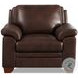 Ironvale Chestnut Top Grain Leather Chair