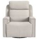 Sierra Linen Upholstered Rocker Power Recliner