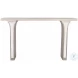 Katya Silver Leaf Console Table
