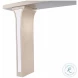 Katya Silver Leaf Console Table