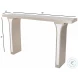 Katya Silver Leaf Console Table