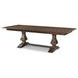 Trisha Yearwood Home Coffee 102" Extendable Rectangular Dining Table