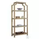Newport Sandstone Beachcomber Raffia Etagere By Barclay Butera