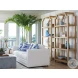 Newport Sandstone Beachcomber Raffia Etagere By Barclay Butera