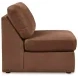 Modmax Spice Performance Fabric 6 Piece Modular Sectional with LAF Chaise and Storage Console