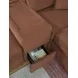 Modmax Spice Performance Fabric 6 Piece Modular Sectional with LAF Chaise and Storage Console