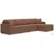 Modmax Spice 4-Piece Performance Fabric Modular Sectional with RAF Chaise