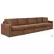 Modmax Spice 4-Piece Performance Fabric Modular Sofa Sectional