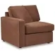 Modmax Spice Performance Fabric 4 Piece Modular Sectional