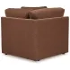 Modmax Spice Performance Fabric 6 Piece Modular Sectional with LAF Chaise and Storage Console