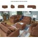 Modmax Spice Performance Fabric Swivel Glider Recliner