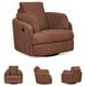 Modmax Spice Performance Fabric Swivel Glider Recliner