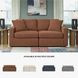 Modmax Spice Performance Fabric Modular 2 Piece Sectional Sofa