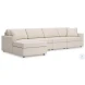 Modmax Oyster 4-Piece Performance Fabric Modular Sectional with LAF Chaise