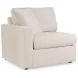 Modmax Oyster Performance Fabric 5 Piece Modular Sectional