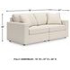 Modmax Oyster Performance Fabric Modular 2 Piece Sectional Sofa