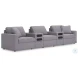 Modmax Granite 5-Piece Performance Fabric Modular Sectional with Audio Consoles