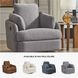 Modmax Granite Performance Fabric Swivel Glider Recliner