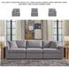 Modmax Granite Performance Fabric Modular 3 Piece Sectional Sofa