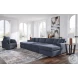 Modmax Ink Performance Fabric Swivel Glider Recliner