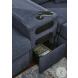 Modmax Ink 5 Piece Performance Fabric Sectional