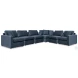 Modmax Ink 6 Piece Performance Fabric Sectional