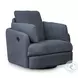 Modmax Ink Performance Fabric Swivel Glider Recliner