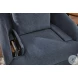 Modmax Ink Performance Fabric Swivel Glider Recliner