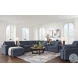 Modmax Ink Performance Fabric Swivel Glider Recliner