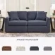 Modmax Ink Performance Fabric Modular 2 Piece Sectional Sofa