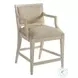 Newport Taupe And Sailcloth Eastbluff Counter Height Stool By Barclay Butera