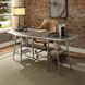 Hamilton Coffee Leather Upholstered Swivel Office Chair