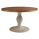 Corona Del Mar Brown and Beige 48" Round Center Table