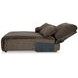 Top Tier Chocolate 3 Piece Modular Reclining Sectional with LAF Chaise