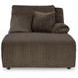 Top Tier Chocolate 3 Piece Modular Reclining Sectional with RAF Chaise