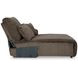 Top Tier Chocolate 3 Piece Modular Reclining Sectional with RAF Chaise