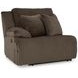 Top Tier Chocolate 3 Piece Modular Reclining Sectional with RAF Chaise